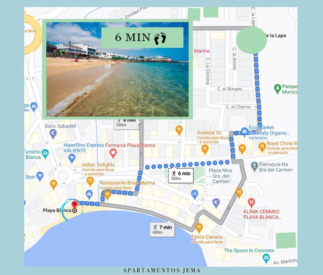 Apartamento Jema, A Un Paso De La Playa Playa Blanca Dış mekan fotoğraf